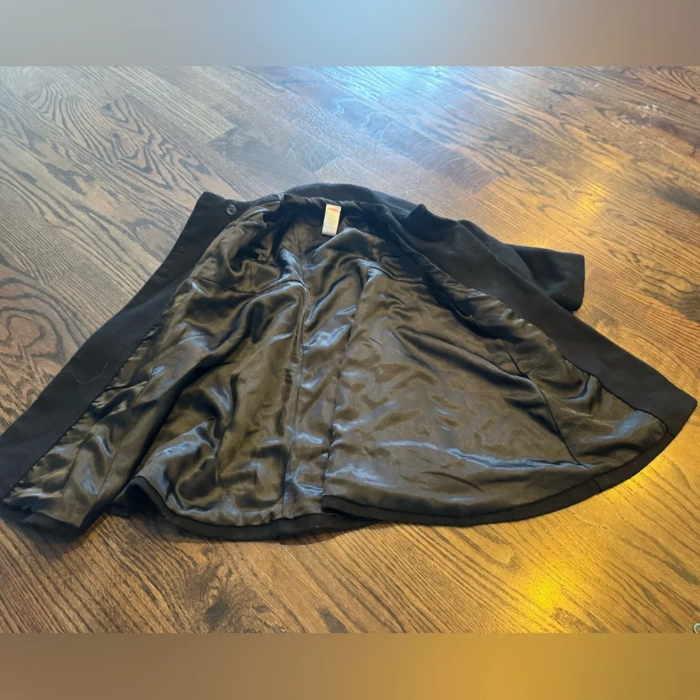 Gymboree Classic Black Kids Pea Coat